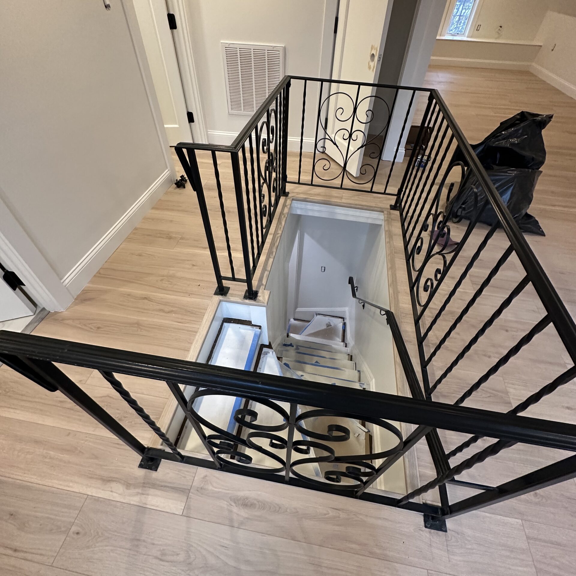 Home cleaning after a renovation project