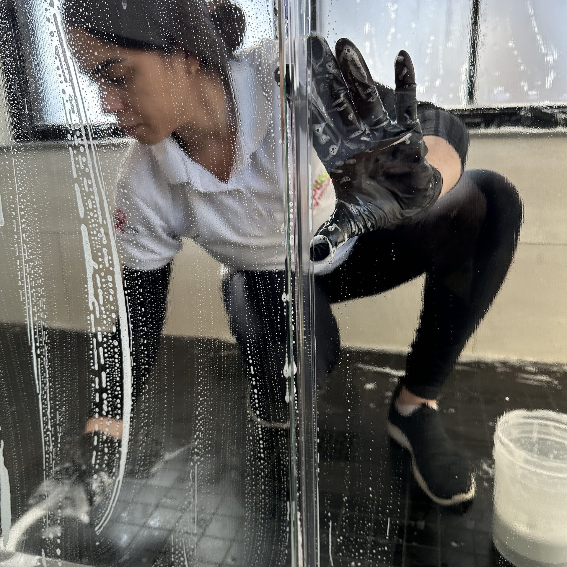 Bathroom cleaning