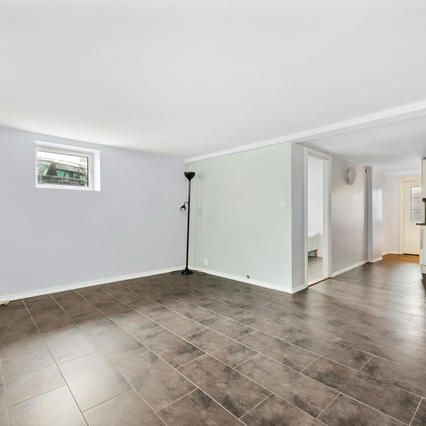 new interior room, after a remodeling service, ready to be used