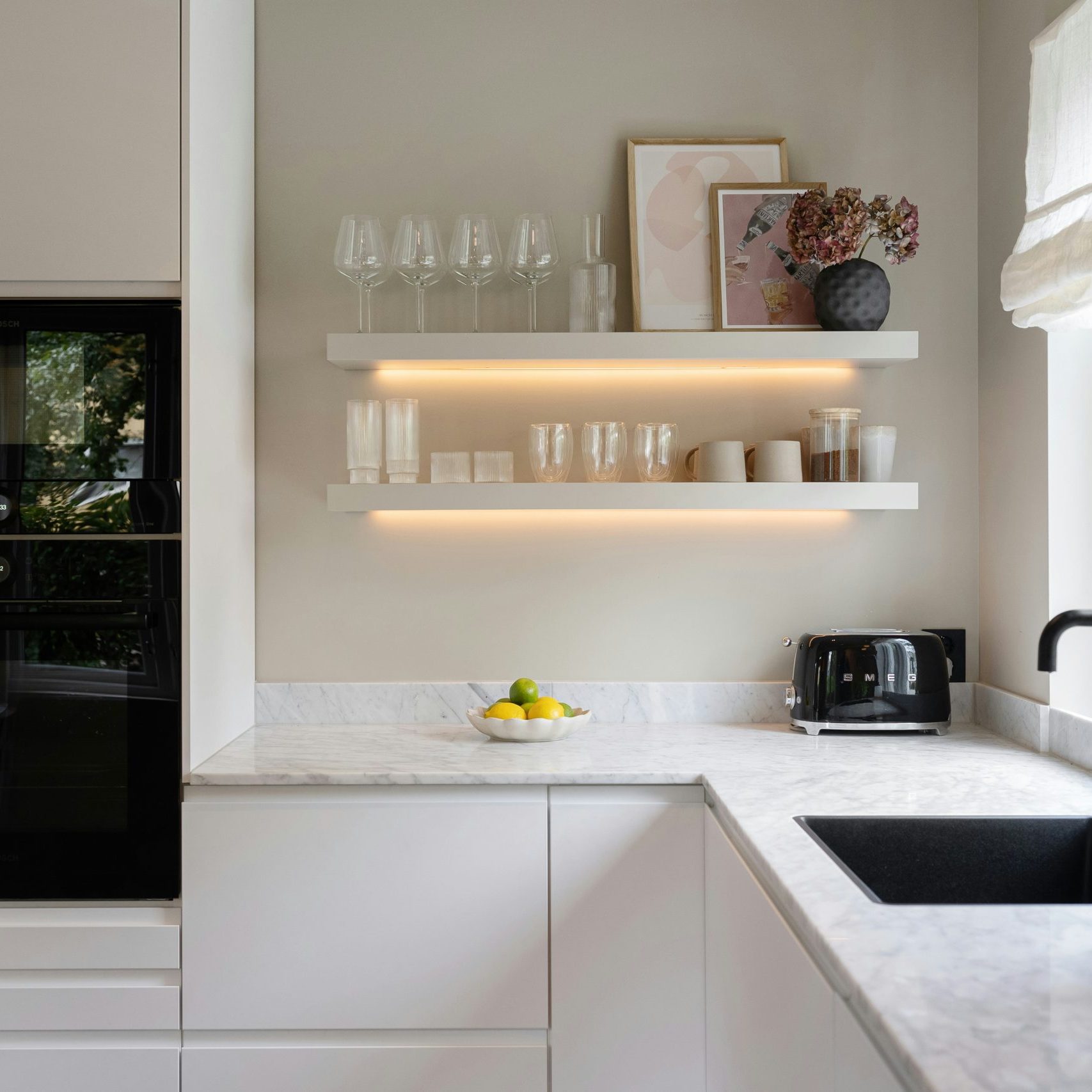 kitchen, hygienized and pristine