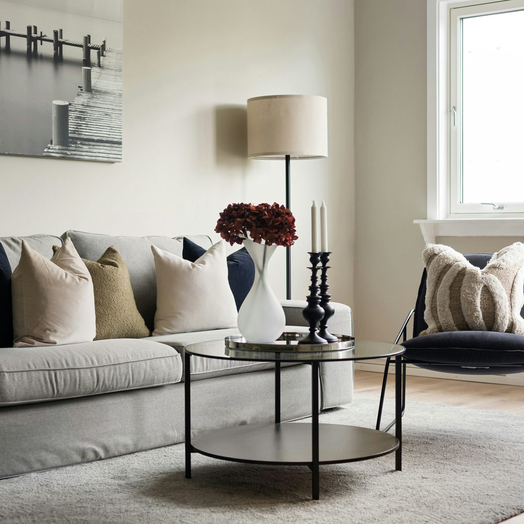 comfortable home interior after receiving a professional deep cleaning service