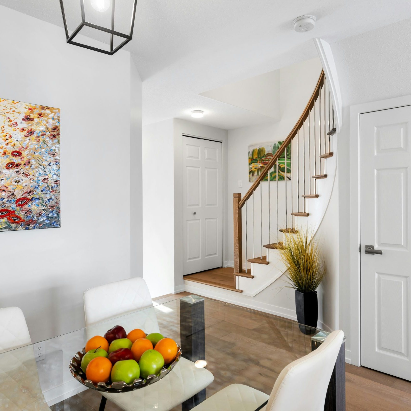 interior airbnb room, cleaned and sanitized