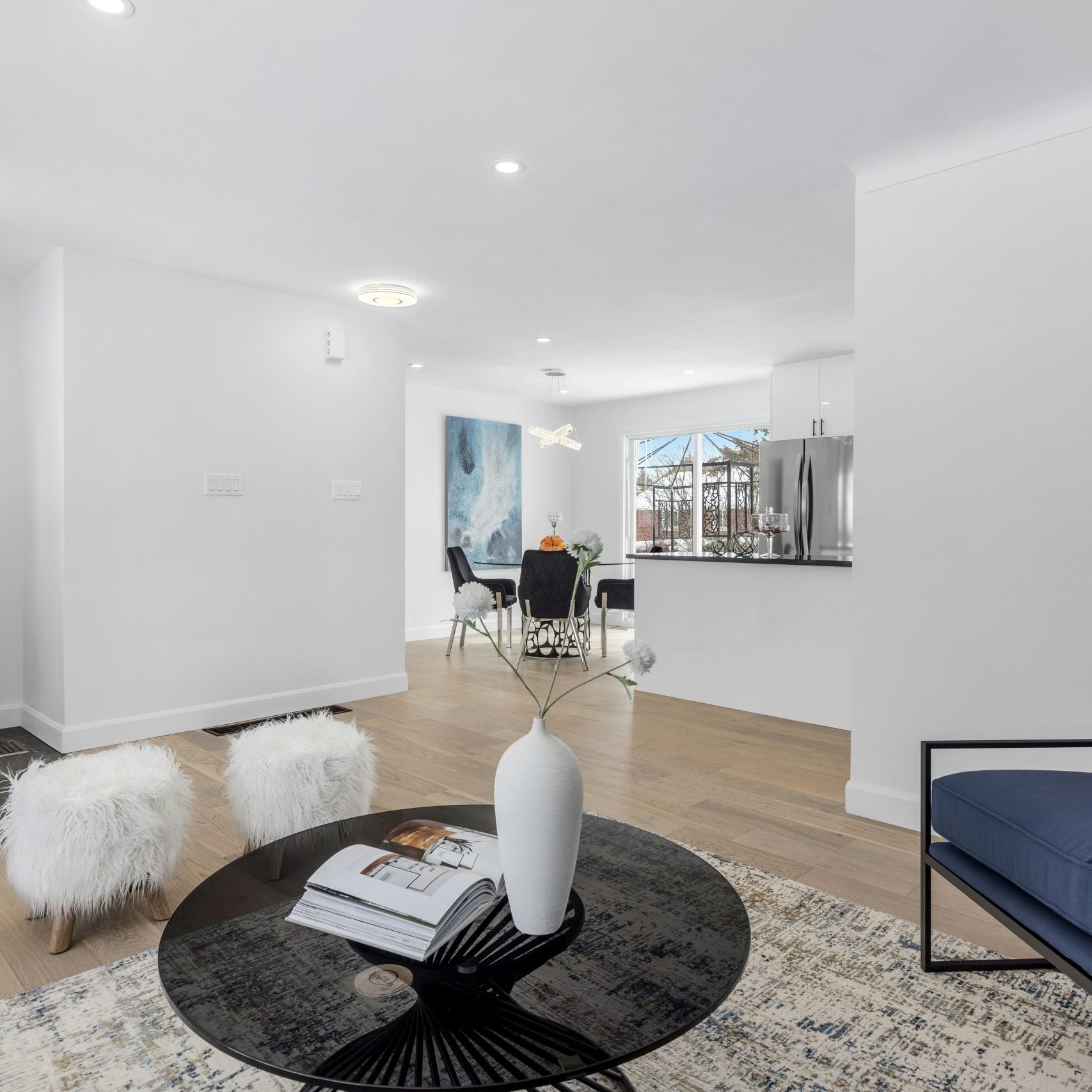 freshly built home after a post-construction cleaning service