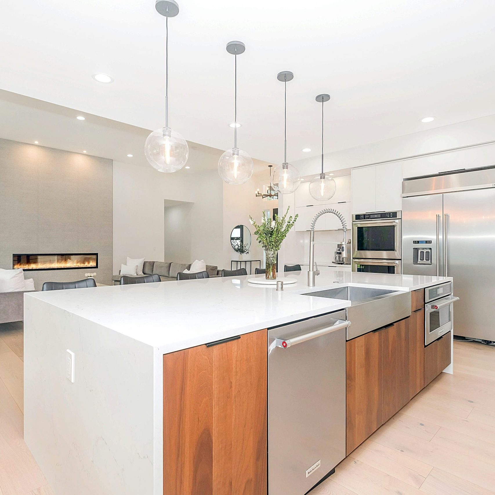 cleaned home interior